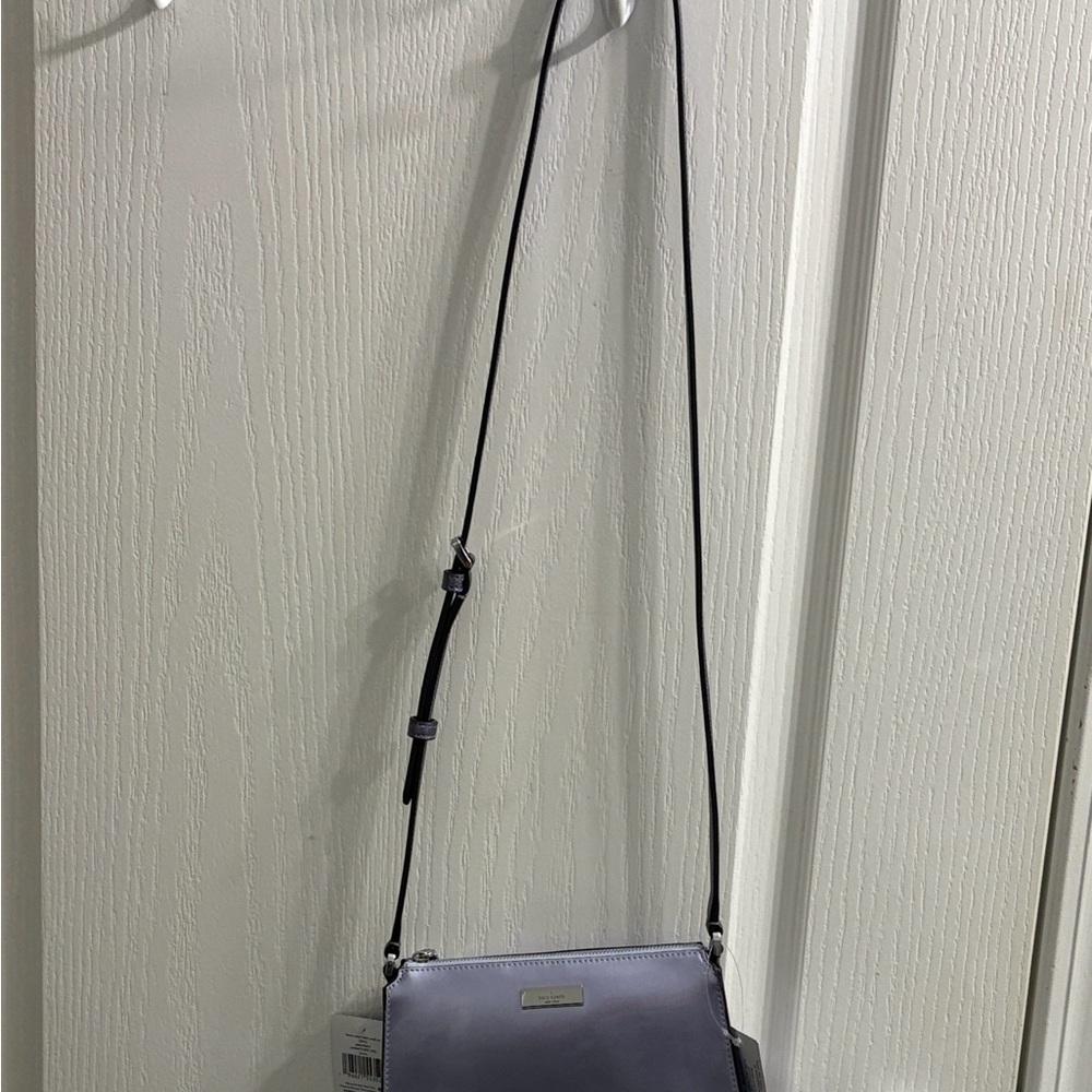 Kate Spade Kenzie mini crossbody bag in the candied flower blue color - Picture 2 of 8